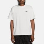 STUSSY × NIKE バックプリント T シャツ ホワイト ルーズフィット - 画像 (2)