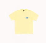 STÜSSY ステューシー WAVE OVAL ロゴ T シャツ カーキ 半袖 - 画像 (2)