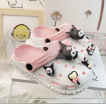 【クロミコラボ】サンリオ クロックス風 キャラクターチャーム付き サボサンダル - 画像 (5)