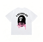 A BATHING APE × Stussy Tシャツ